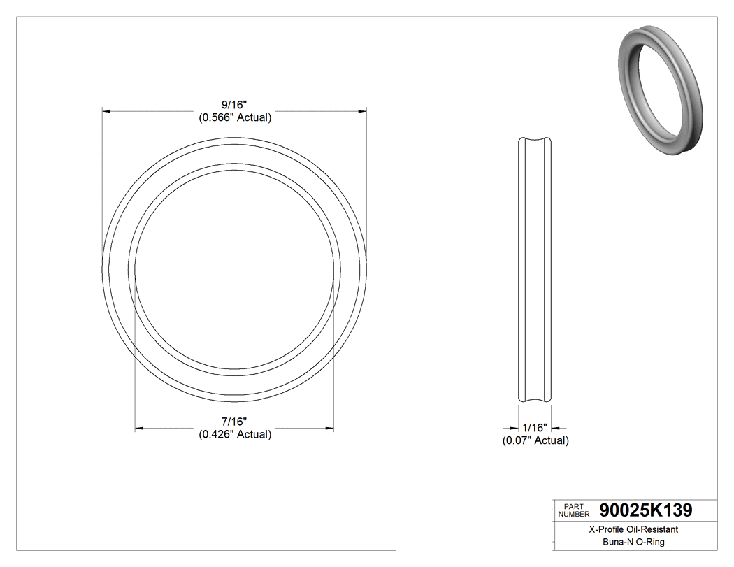 Technical drawing - 90025K139